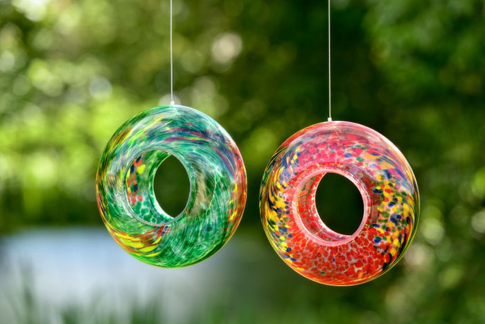 Handmade Hanging Bird Feeders