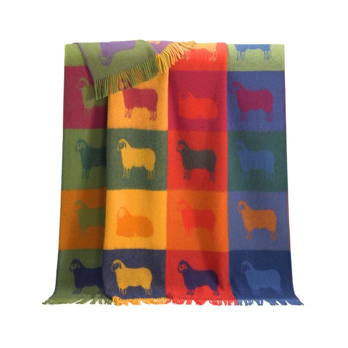 NEW for 2026 - Check Sheep Throw
