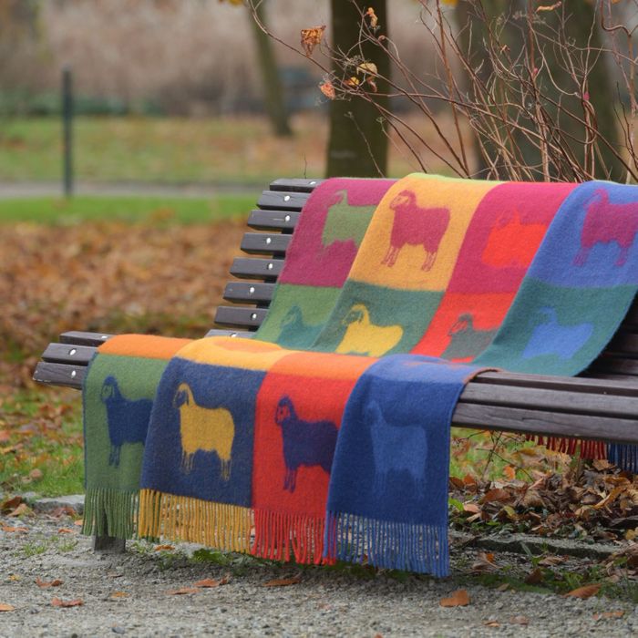 NEW for 2026 - Check Sheep Throw