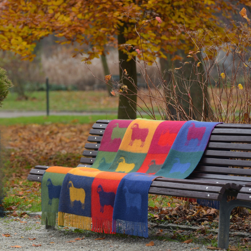 NEW for 2026 - Check Sheep Throw