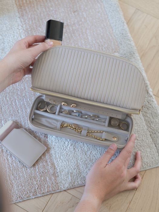 Fluted Collection - Jewellery Box, Cosmetics, Travel