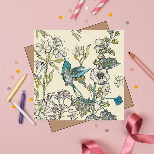 Hummingbird Greeting Card