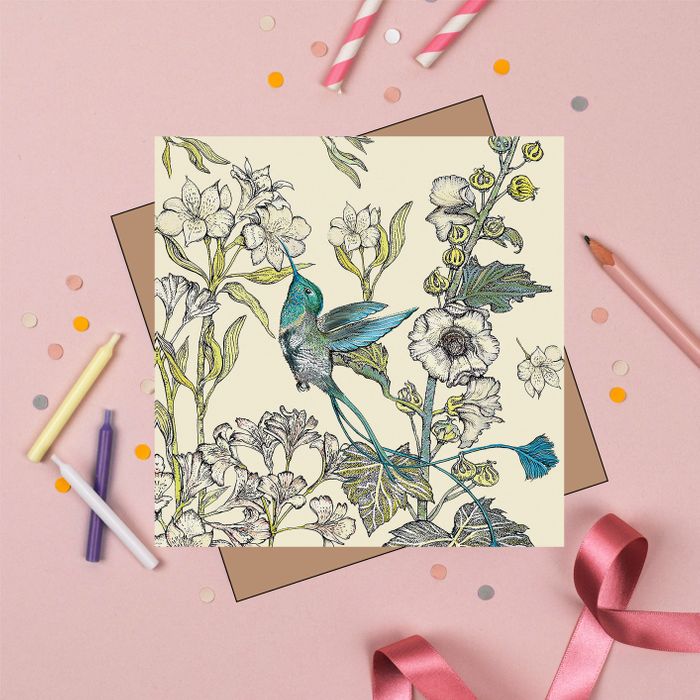 Hummingbird Greeting Card