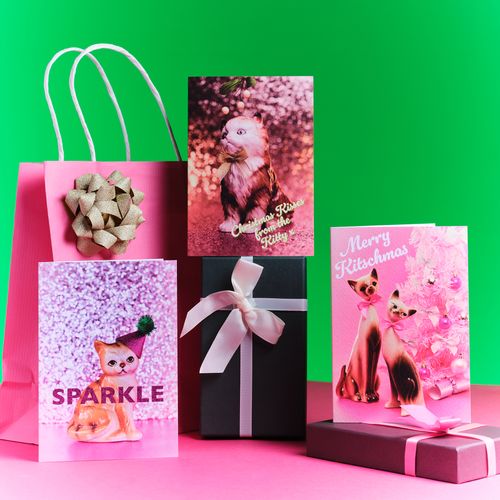 Kitsch Christmas  Cards