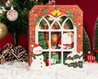3D pop-up window scene greeting card