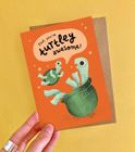 Turtley Awsome Dad Greeting Card