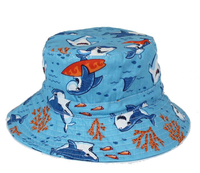 C750 - KIDS SEA ANIMAL PRINT BUCKET HAT