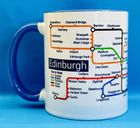 Edinburgh metro mug