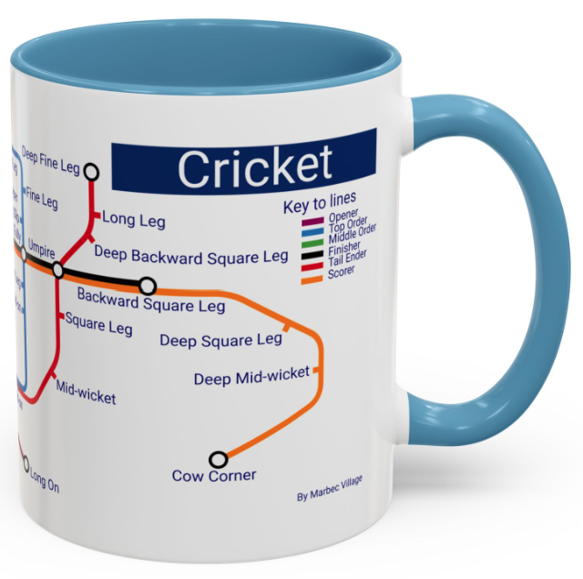 Cricket metro mug