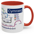 Cymraeg Welsh metro mug