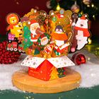 Cheerful Happy Holidays Pop Up Card