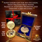 God's Path Compass In Wooden Box – Religious Gifts for Men, Christian Sentimental & Inspirational Present