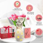 Infinity Love Candle Holder Statue with Flickering LED Candle - Gifts for Couples, Wife & Husband