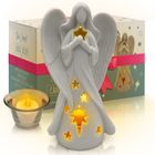 Star Angel Candle Holder – A Gentle Light for Comfort & Remembrance