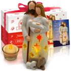 Nativity Scene Candle Holder Figurine – A Heartwarming Christmas Home Decor