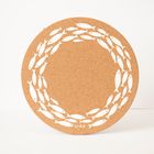 Shoal Cork Coasters and Placemats