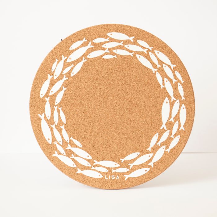 Shoal Cork Coasters and Placemats