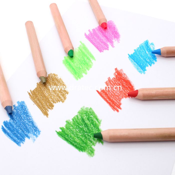 3 in 1 woody wax crayons pencils 12 18 24 36 colors