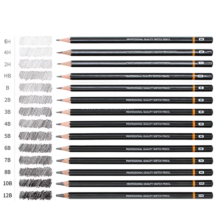 Professional Sketching Pencils for artist