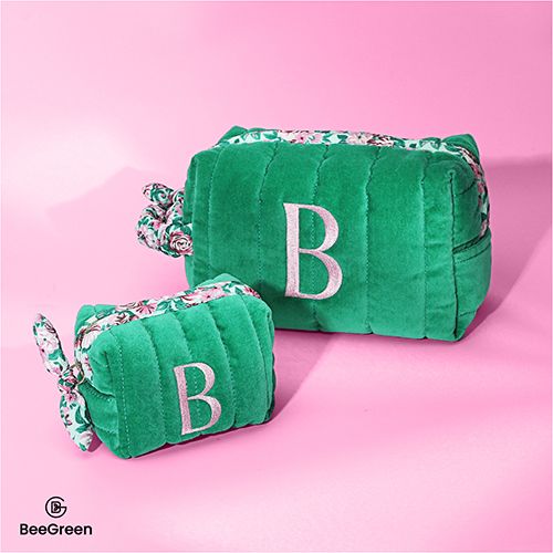 Alphabet Cosmetic Bag and Jewellery Box