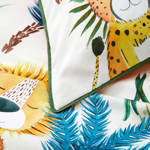 Safari Sunset reversible bedding set