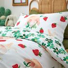 Flower Bunnies reversible bedding set