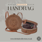 Rattan Round and Heart Shaped Shoulder Bags