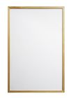 Magnetic white board with wood frame