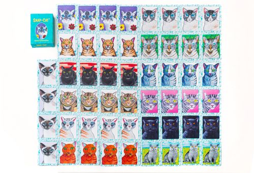 Snap-Cat Card Mosiac