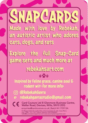 More about the Snap Card Trio