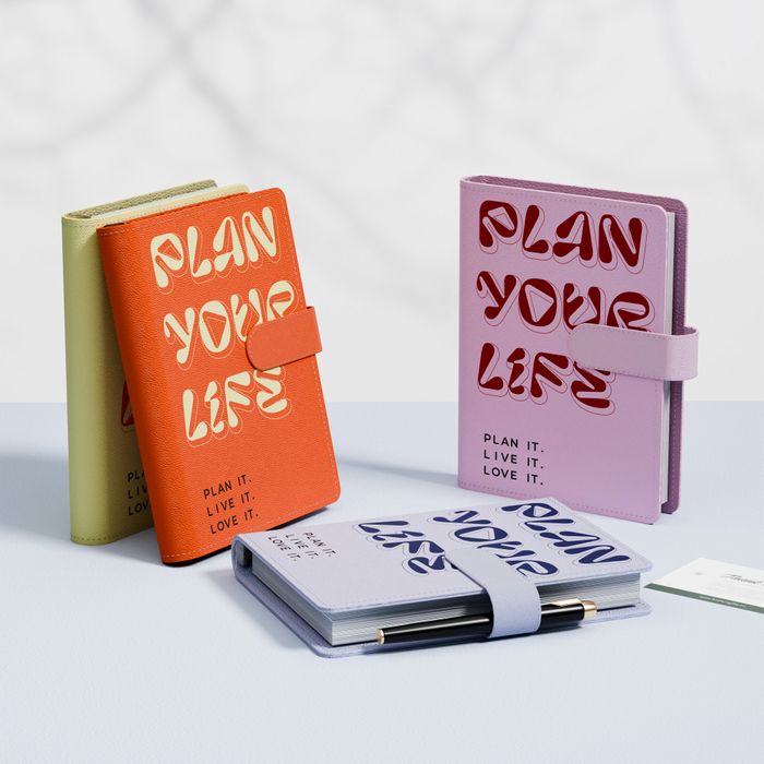 A5 Luxury Ring Binder Organizer PU leather Planner