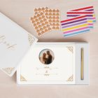 Customizable Hardcover Wedding Guest Book