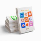 Free Sample Hard Cover Book Printing Planner