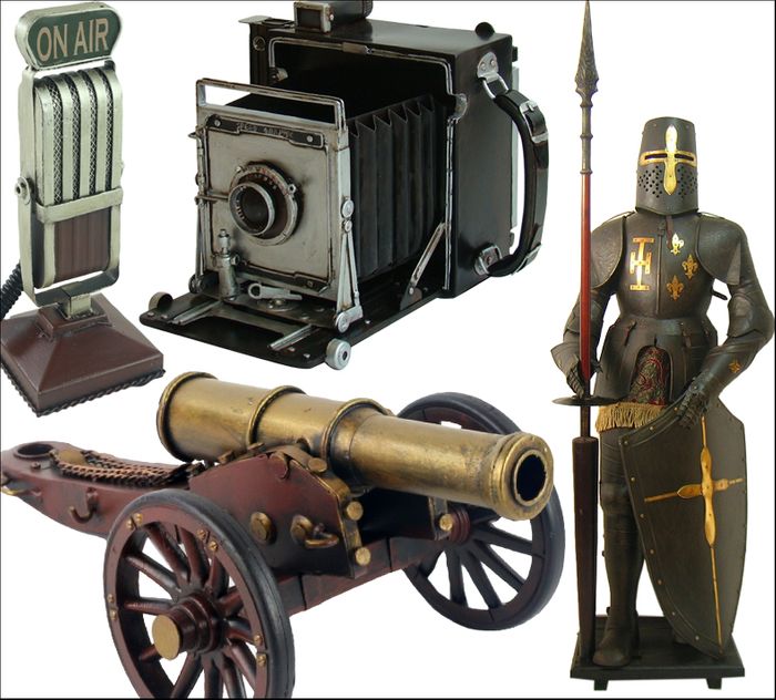 Nostalgia & Metal Tin Plate Models