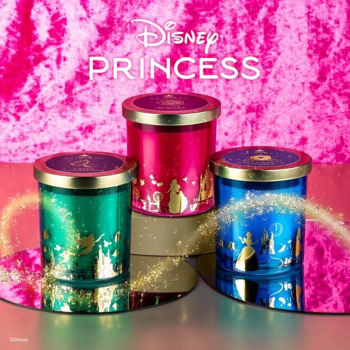 Disney Princess Cinderella Inspired Candle – Crystal Gardenia & Pumpkin Scent