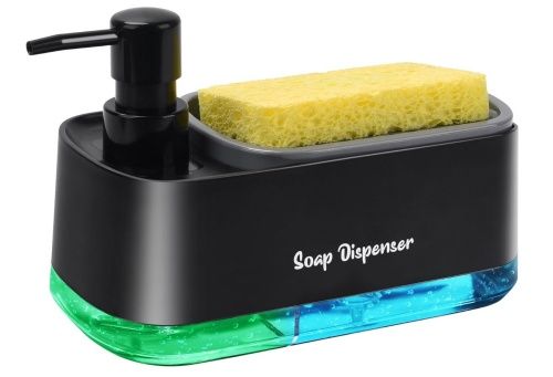 Hand & Hand Soap Dispenser With Sink Organizer