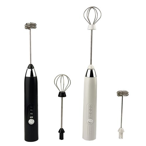 Electronic milk frother egg whisk 2 in 1