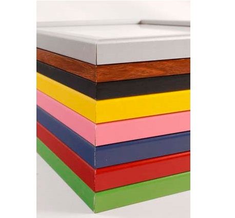 Colourful MDF frame