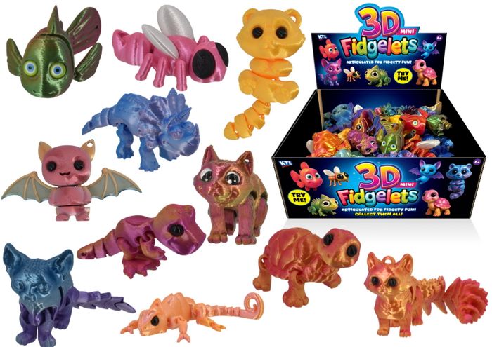 3d Printed Mini Fidgelets