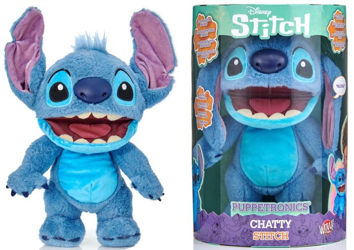 Disney Chatty Stitch Deluxe Puppetronic
