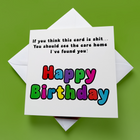 If You Think This Card Is Shit