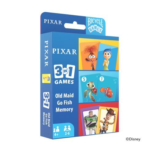 Bicycle Disney and Pixar 3-in-1 Games