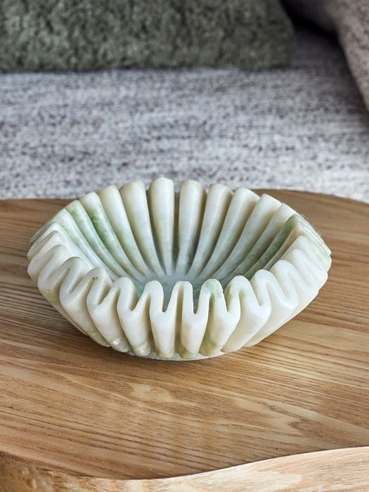 Harmonia Bowl, Green, Marble