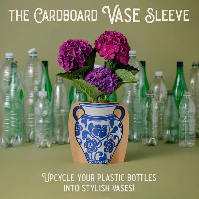 Cardboard Vases Sleeves