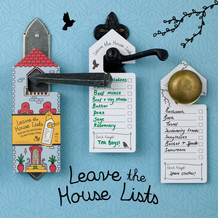 Leave the House Lists Book (Journals for Life)