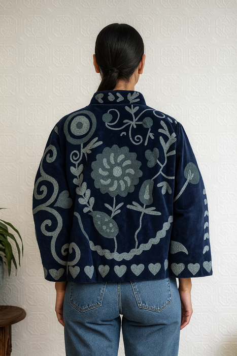 Velvet Embroidered Jackets