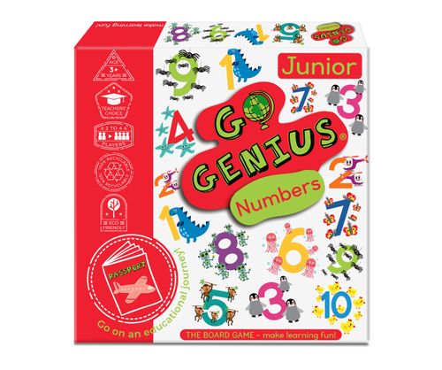 Go Genius Junior Numbers - The Board Game