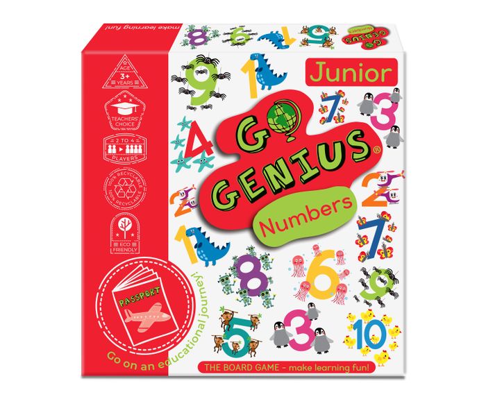 Go Genius Junior Numbers - The Board Game