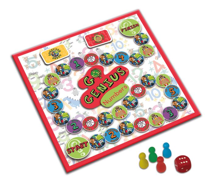 Go Genius Junior Numbers - The Board Game