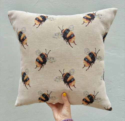 Bee Tapestry Cushion